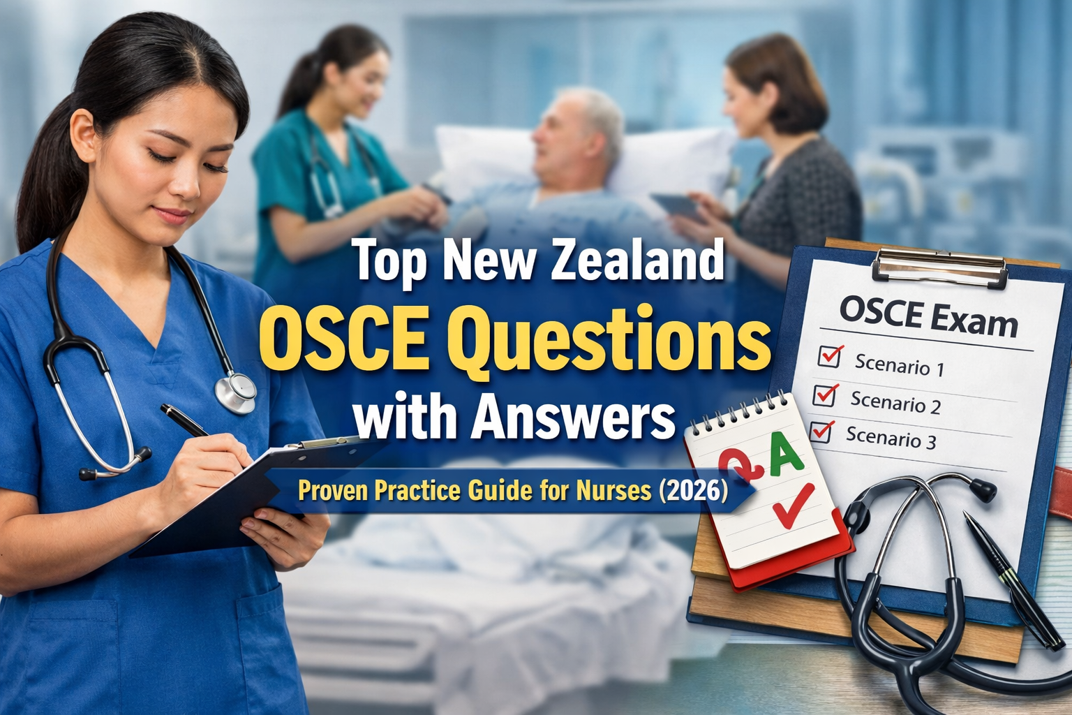 Top New Zealand OSCE Questions with Answers  Proven Practice Guide for Nurses (2026)