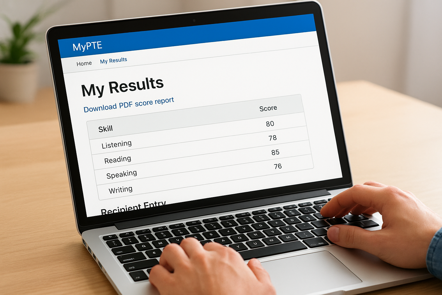 PTE Results Login: How To Check Scores In MyPTE Account